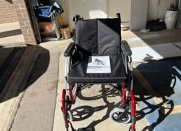 Breezy Basics2 Wheelchair + Pride Power Unit Power